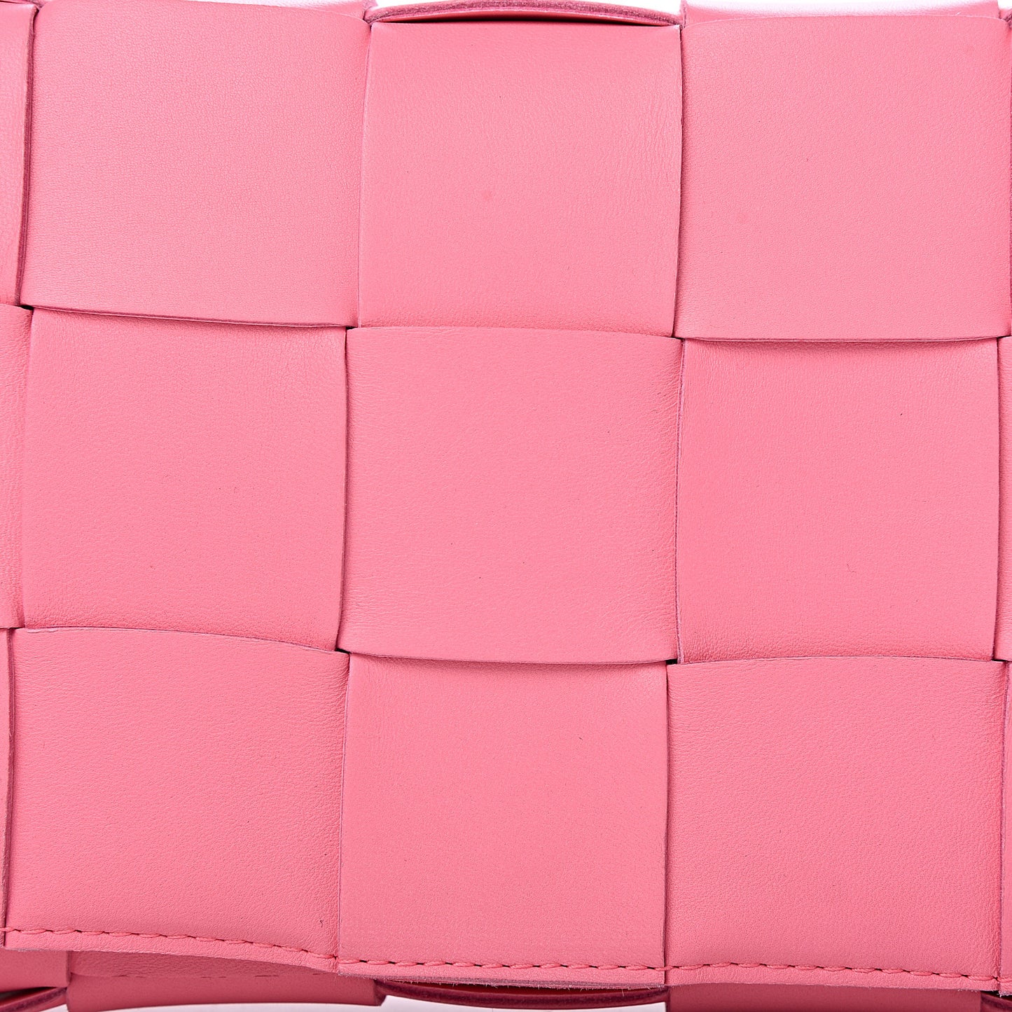 Nappa Maxi Intreccio Cassette Bag Rosa