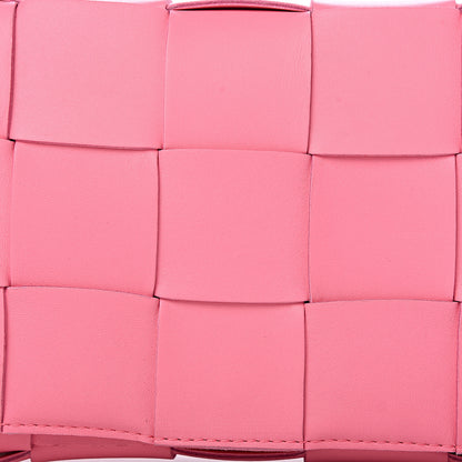 Bottega Veneta Nappa Maxi Intreccio Cassette Bag Rosa 9 of 11