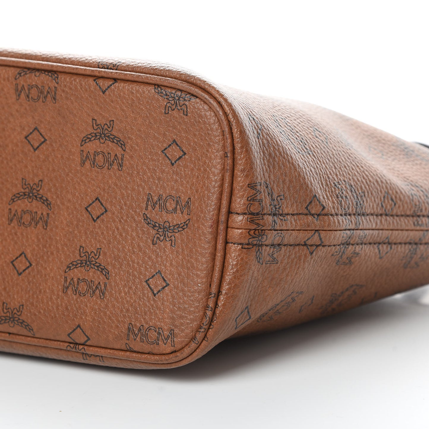 Visetos Dog Bone Shopper Tote Brown