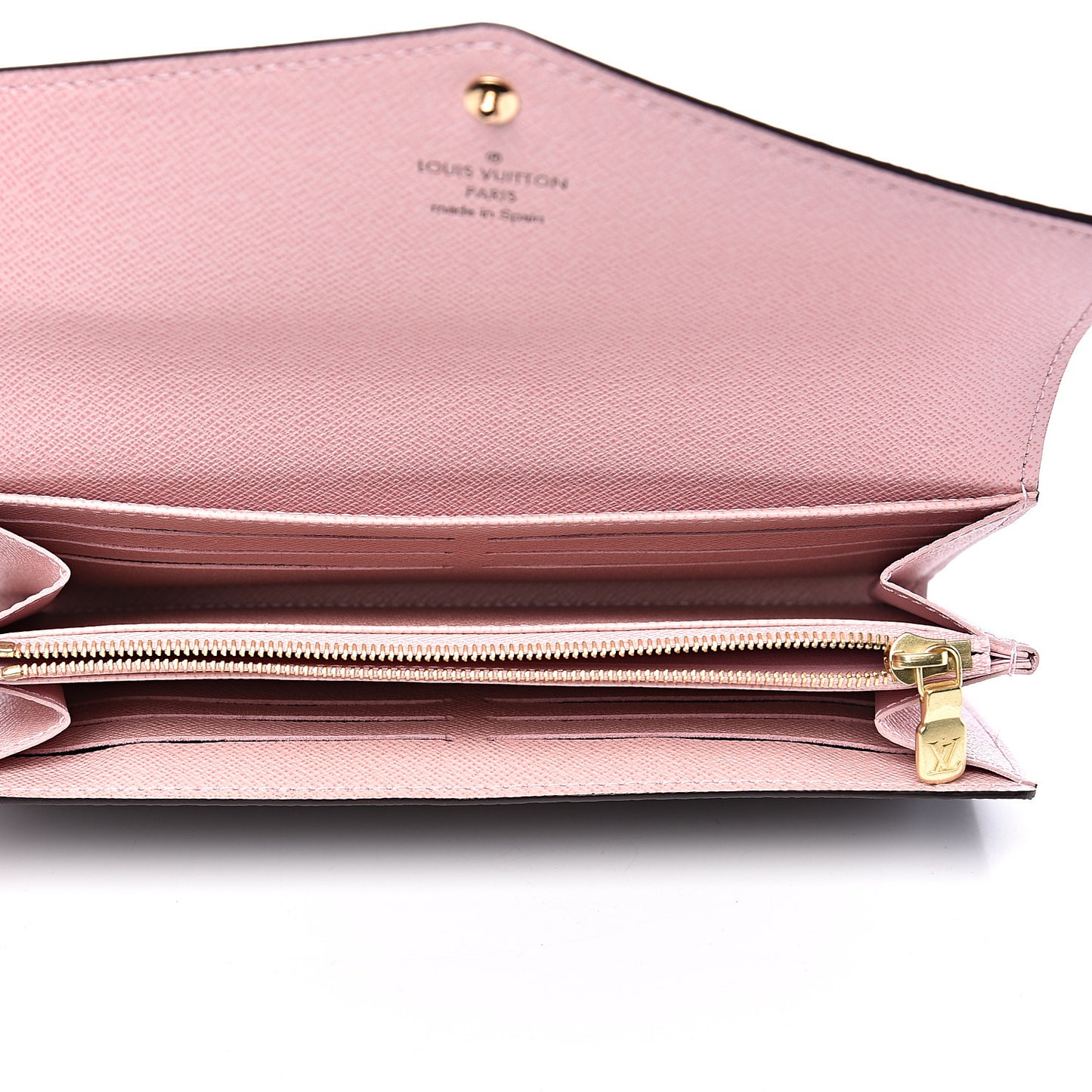 Monogram Sarah Wallet NM Rose Ballerine
