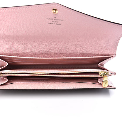 Louis Vuitton Monogram Sarah Wallet NM Rose Ballerine 4 of 5