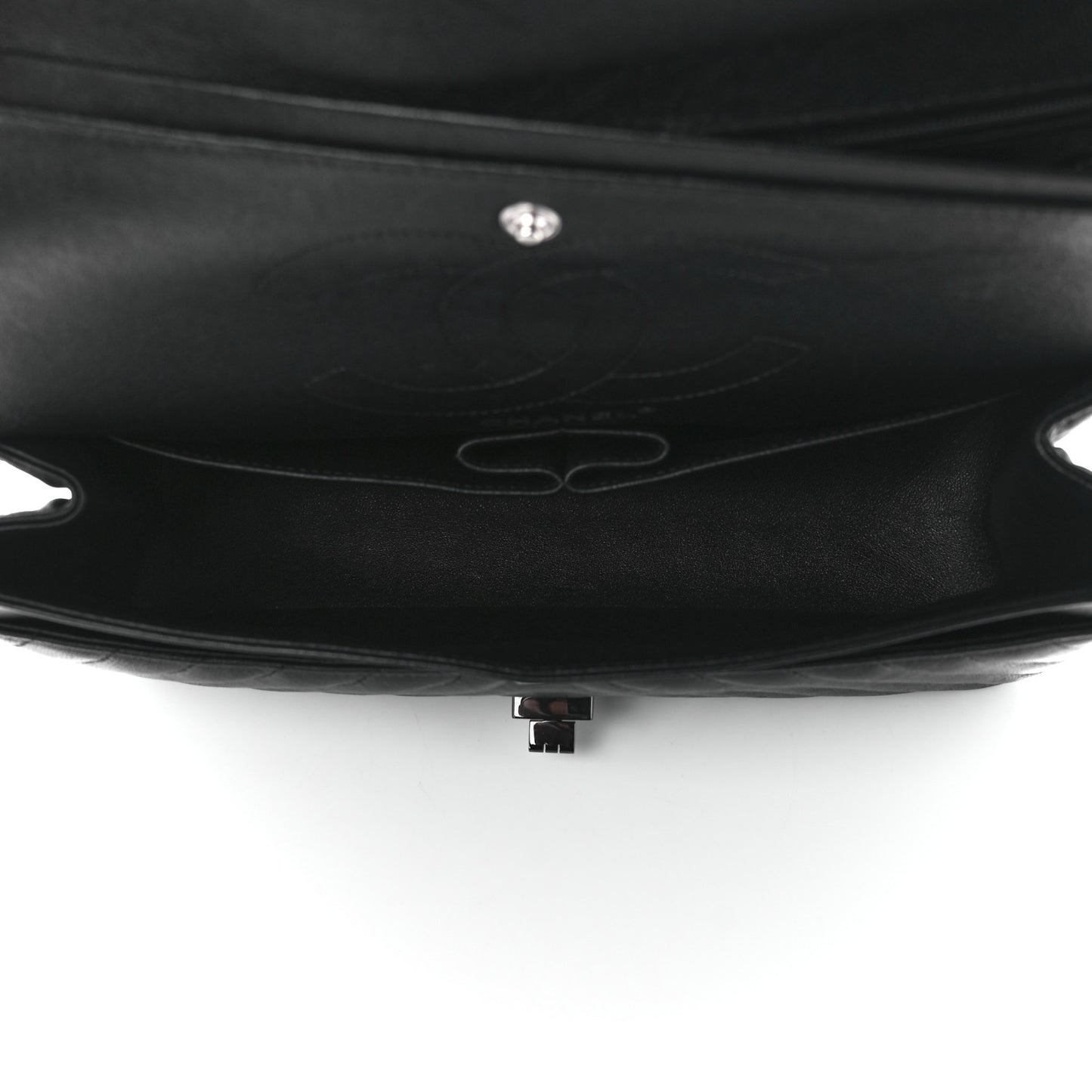 Sheepskin Chevron Quilted 2.55 Reissue 226 Flap So Black
