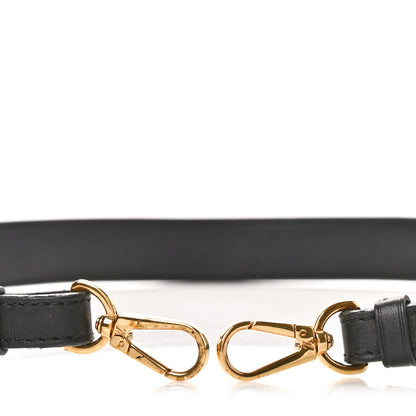 Louis Vuitton LOUIS VUITTON Reverse Monogram Bandouliere Shoulder Strap XL Black 3 of 4