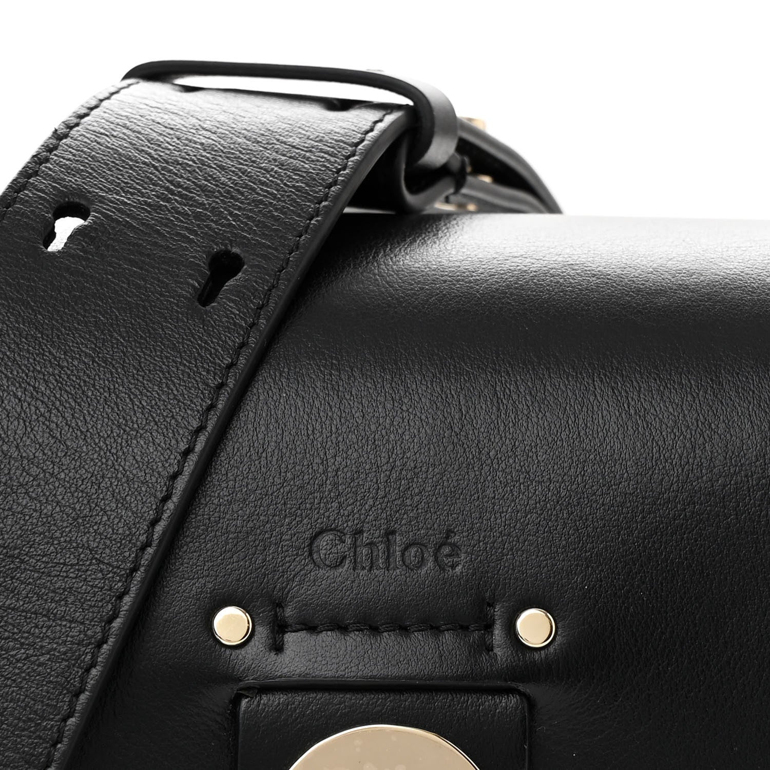 Chloe Calfskin Small Tess Bag Black 8 of 11
