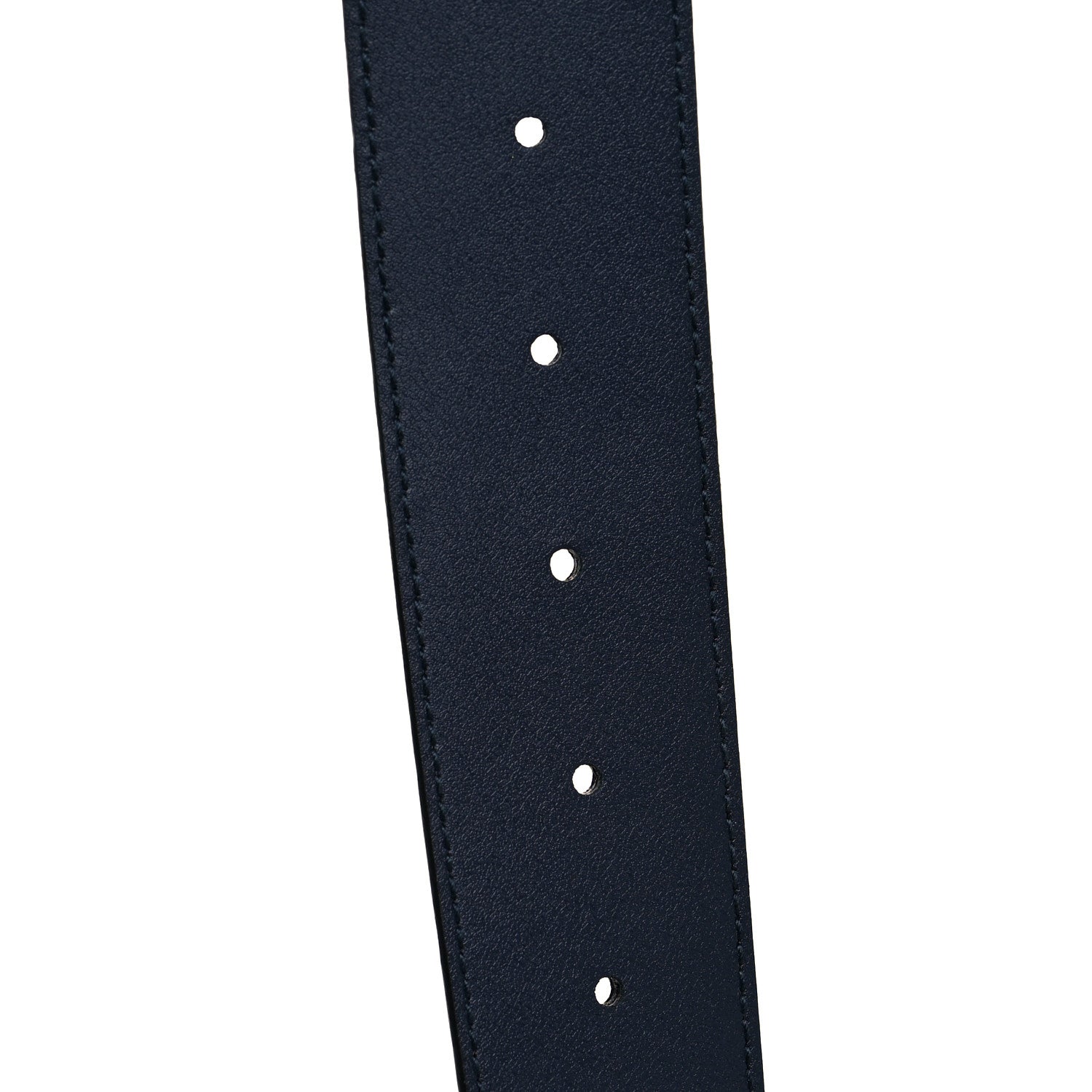 Gucci Guccissima Signature Interlocking G 40mm Belt 85 34 Blue 5 of 6