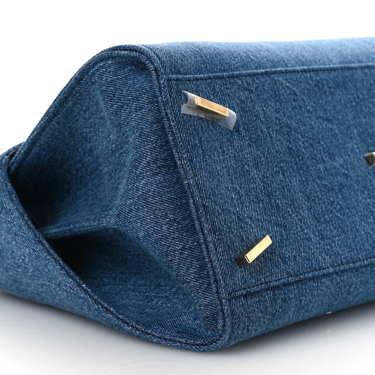 Salvatore Ferragamo Denim Medium Hug Bag 8 of 13