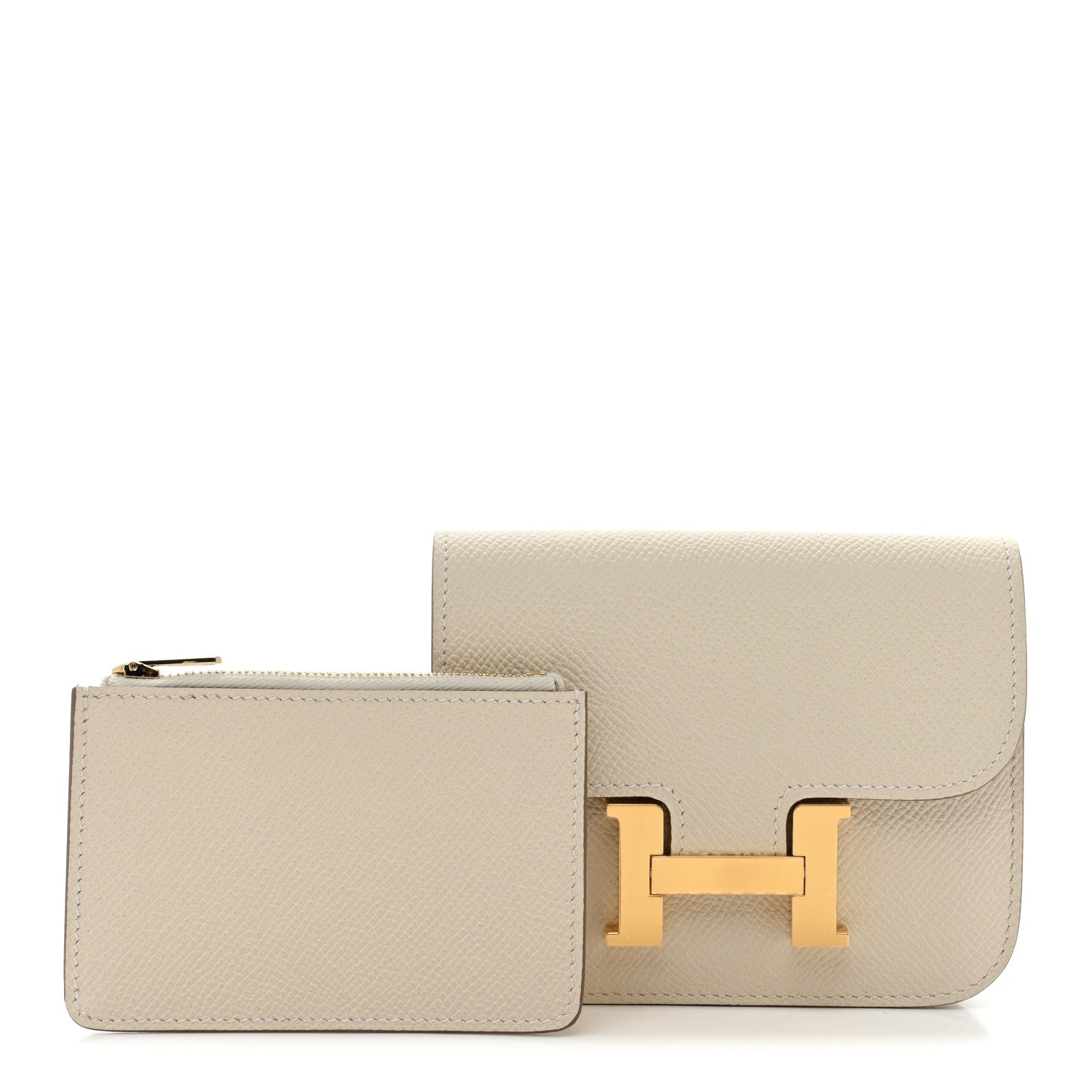Hermes Epsom Constance Slim Wallet Craie 3 of 9
