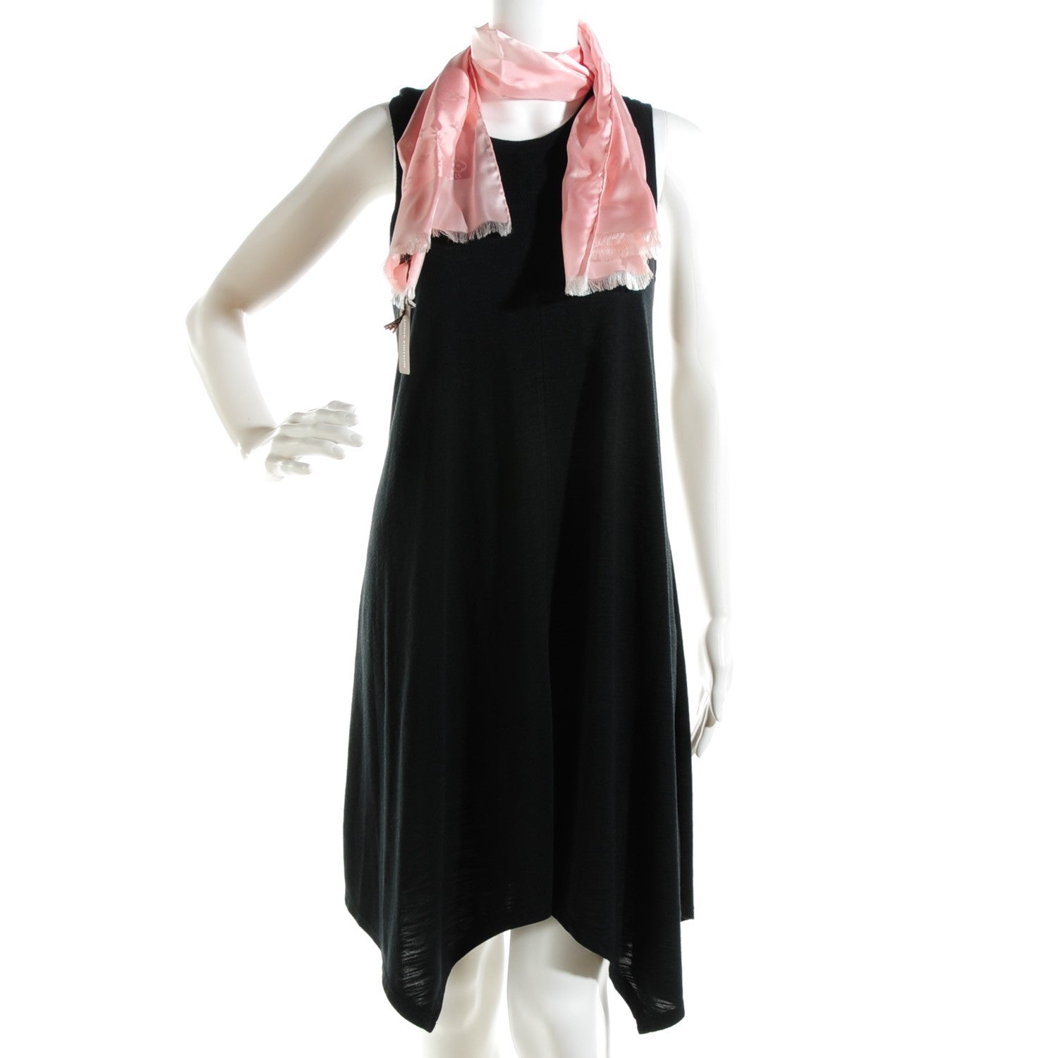 Louis Vuitton Silk Monogram Capri Scarf Pink 2 of 6