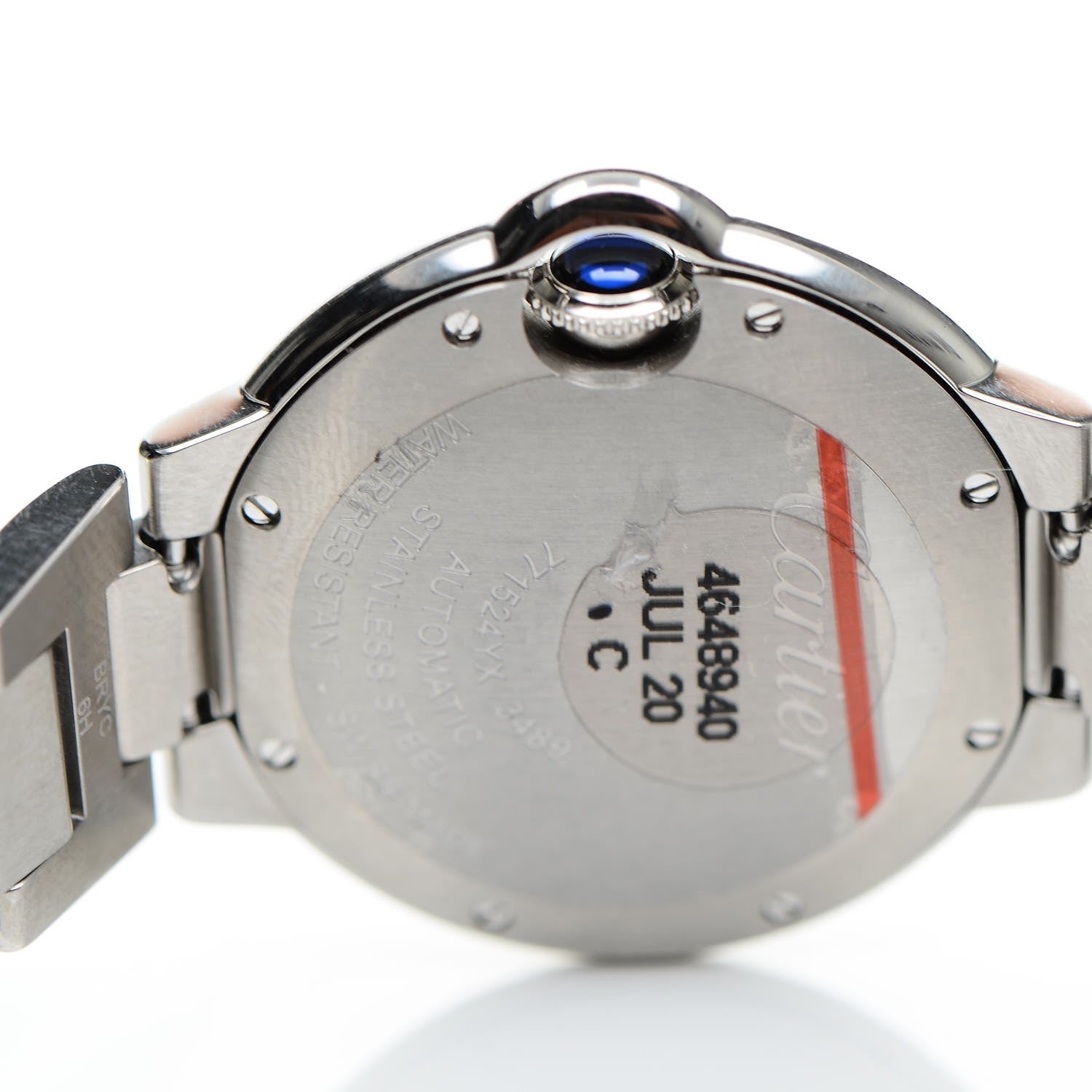 Cartier Stainless Steel 33mm Ballon Bleu De Automatic Watch 5 of 10