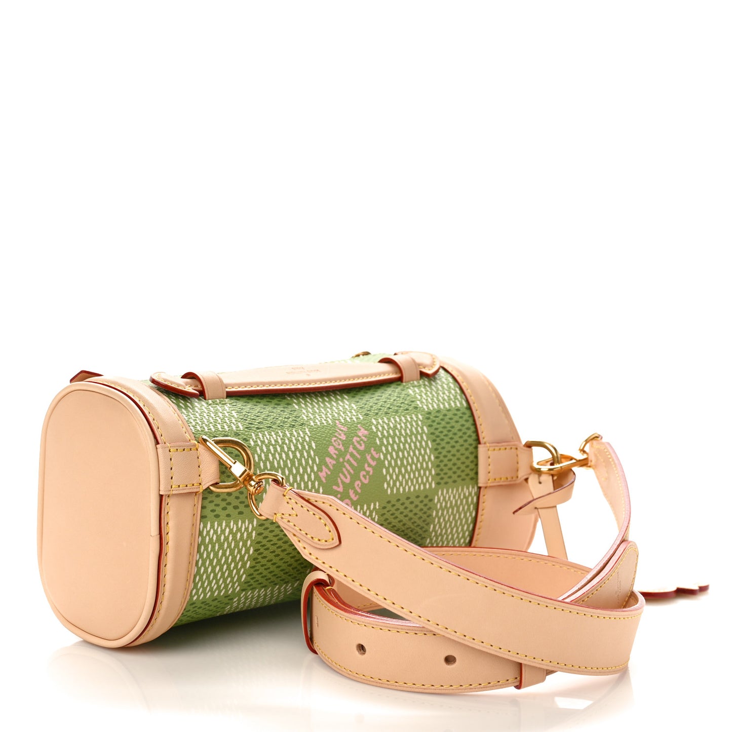 Damier Golf Mini Golf Bag Green