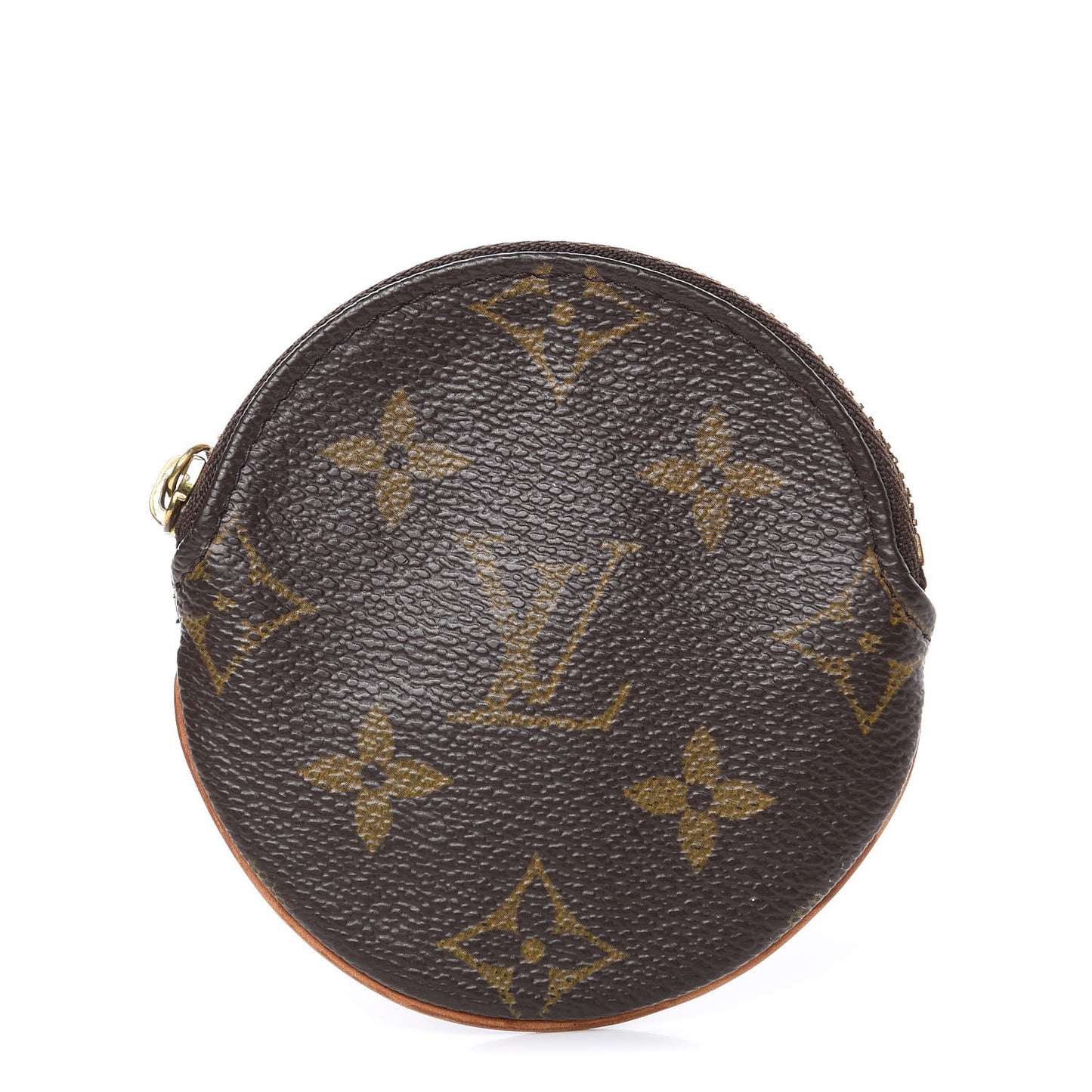 Monogram Round Coin Purse