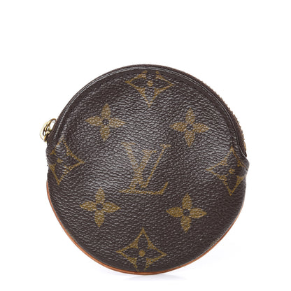 Louis Vuitton Monogram Round Coin Purse 1 of 9