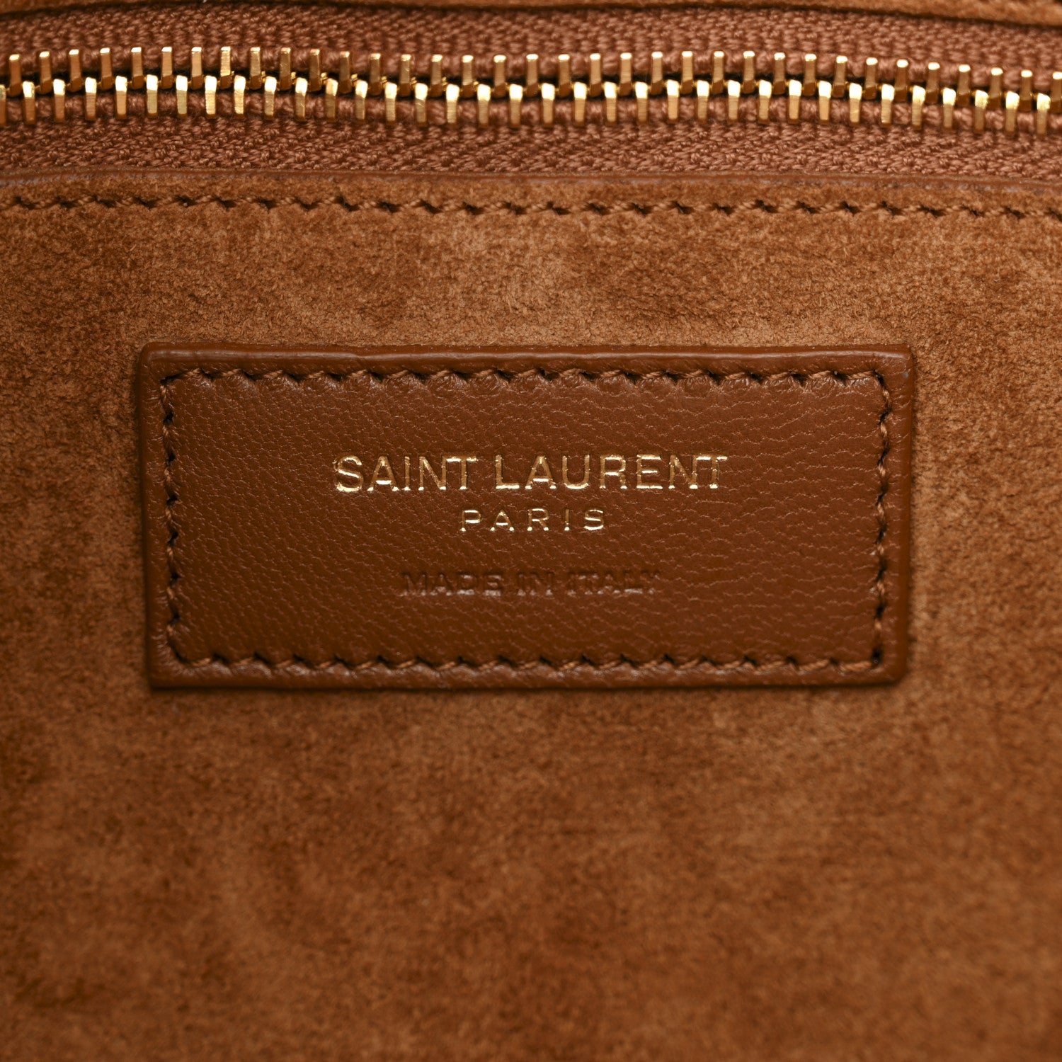 Saint Laurent Smooth Calfskin Le 5 A 7 Vintage Brown 7 of 11