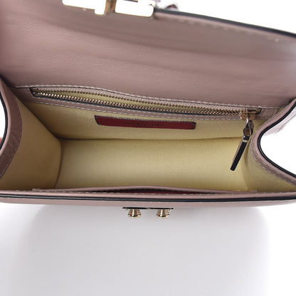 Valentino Garavani Vitello Small Glam Lock Rockstud Flap Poudre 5 of 8