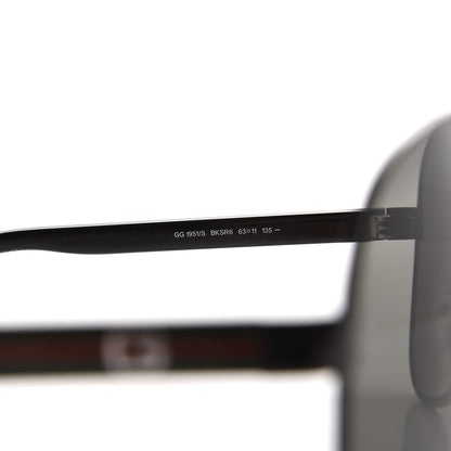 Gucci GG Web Aviator GG1951S Sunglasses Black 6 of 8