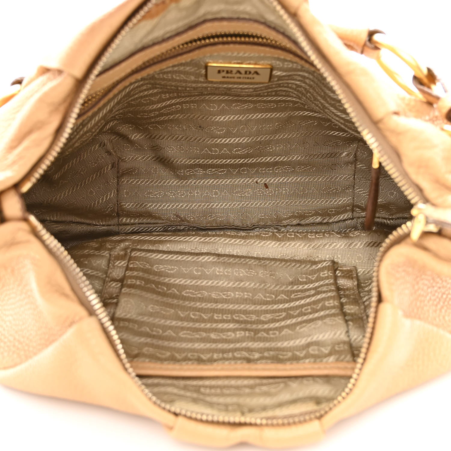 Prada Vitello Daino Hobo Sughero 5 of 17