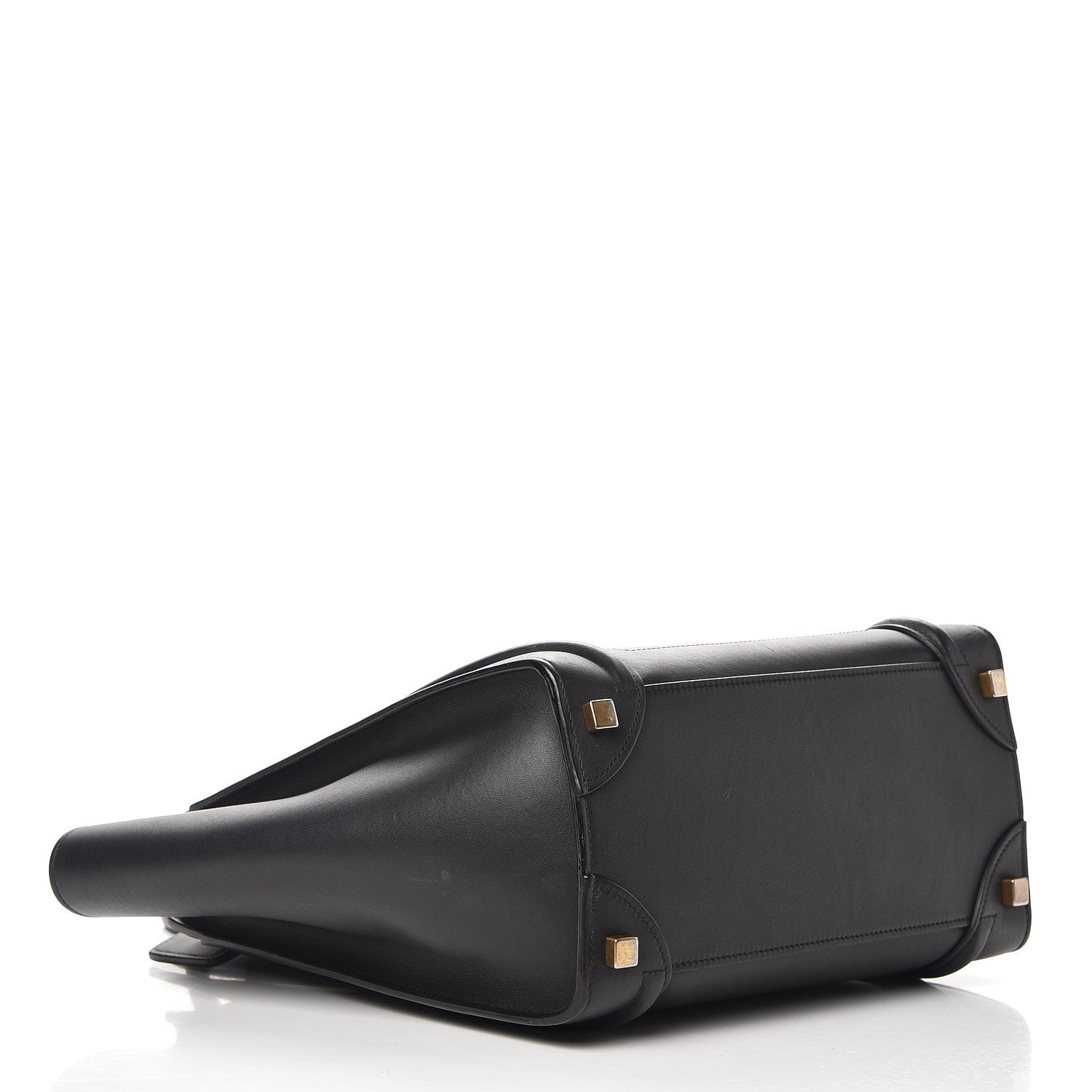 Celine Smooth Calfskin Micro Luggage Black 4 of 10