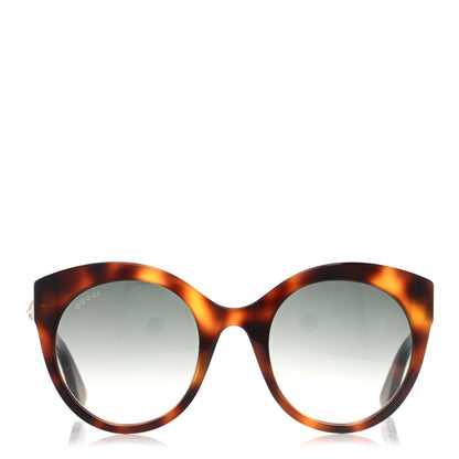 Gucci Round GG Sunglasses GG0028S Tortoise 2 of 7