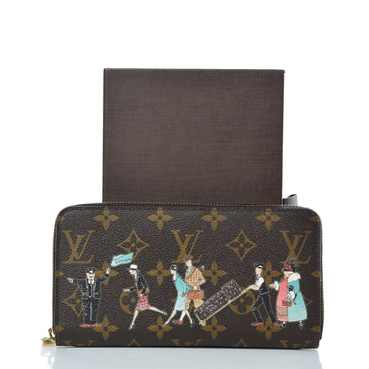 Louis Vuitton Monogram Illustre Zippy Wallet Rose 8 of 15