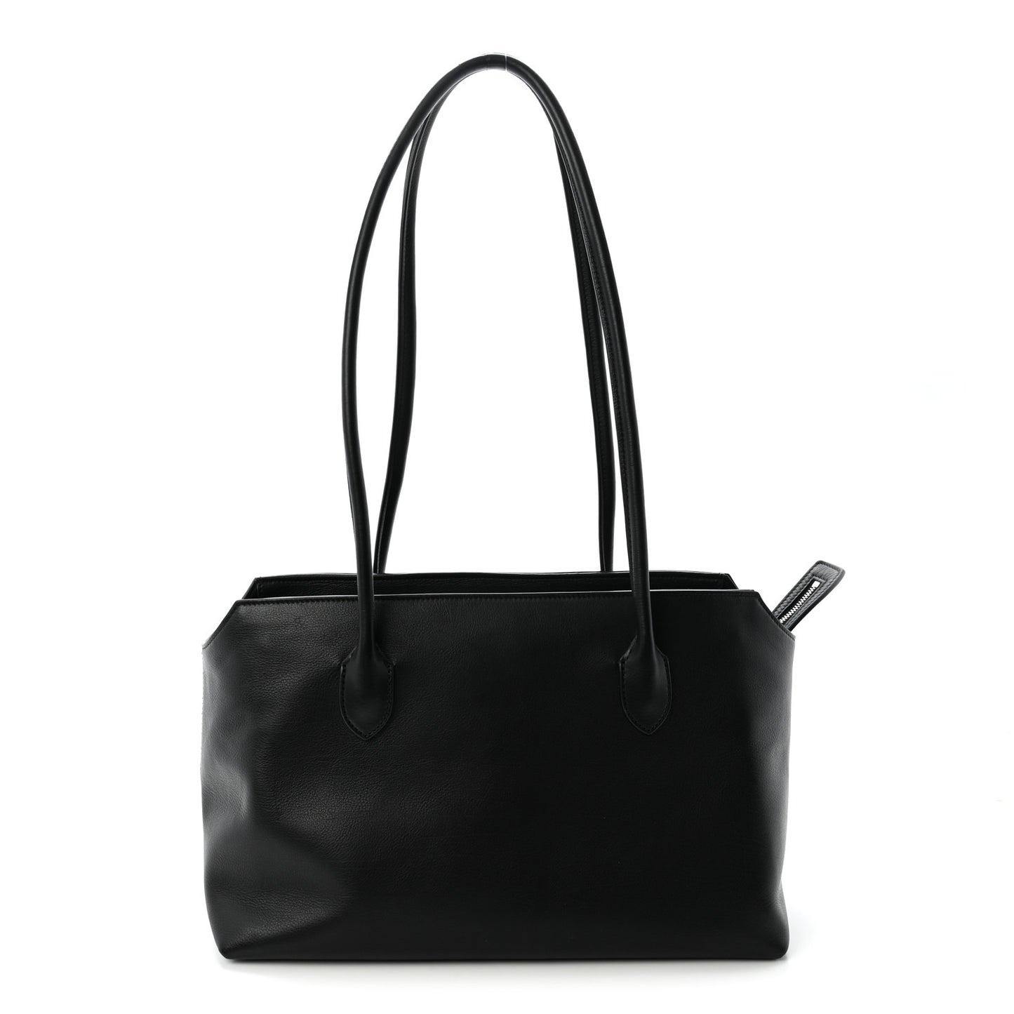Grained Calfskin Terrasse Bag Black