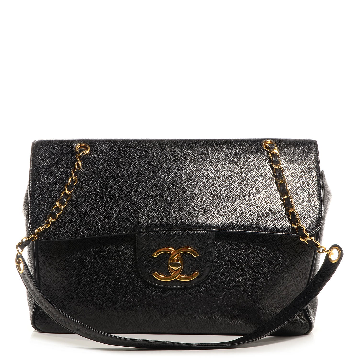 Chanel Caviar XL Weekender Bag Black 1 of 7