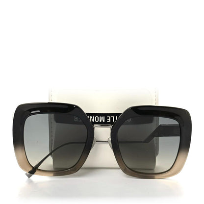 Fendi Square Sunglasses FF 0317/S Black Grey 8 of 8