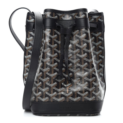 Goyard Goyardine Petit Flot Bucket Bag PM Black 1 of 9