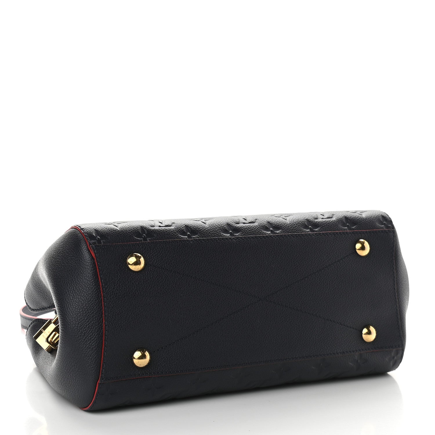 Louis Vuitton Empreinte Montaigne MM Marine Rouge 4 of 9