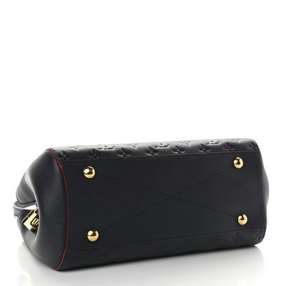 Louis Vuitton Empreinte Montaigne MM Marine Rouge 4 of 9