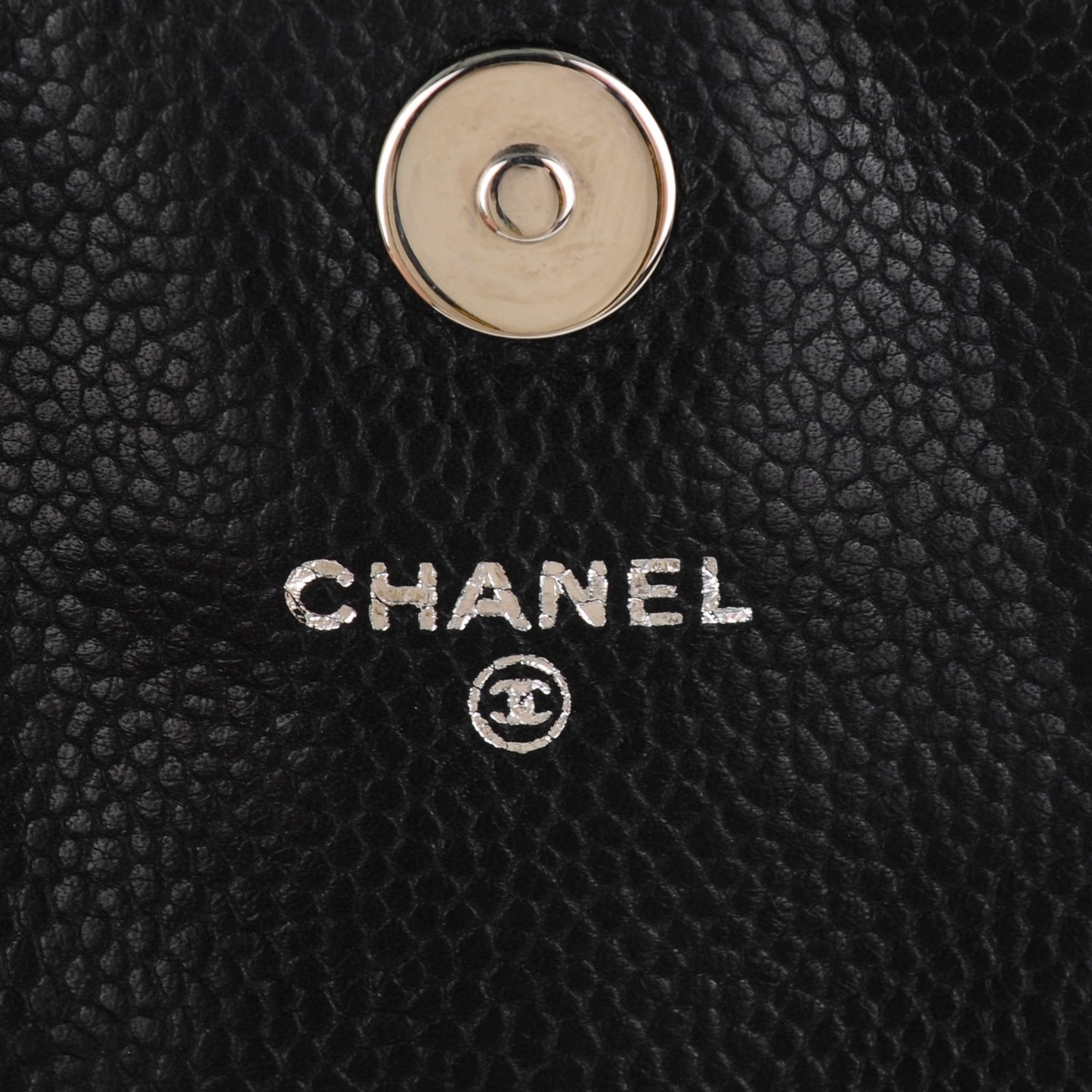 Caviar Half Moon Wallet On Chain WOC Black