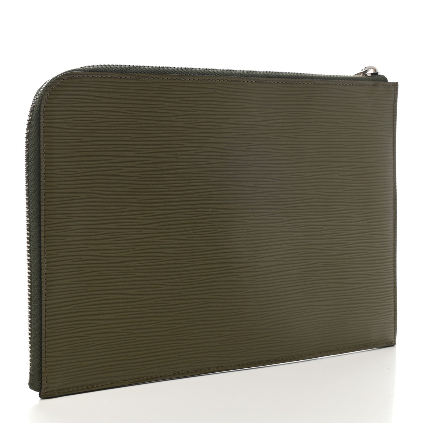 Epi Pochette Jour GM Olive