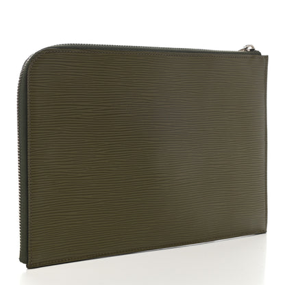 Louis Vuitton Epi Pochette Jour GM Olive 3 of 6