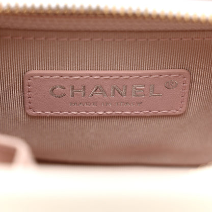 Chanel Patent Goatskin Quilted Small Gabrielle Hobo White 7 of 11