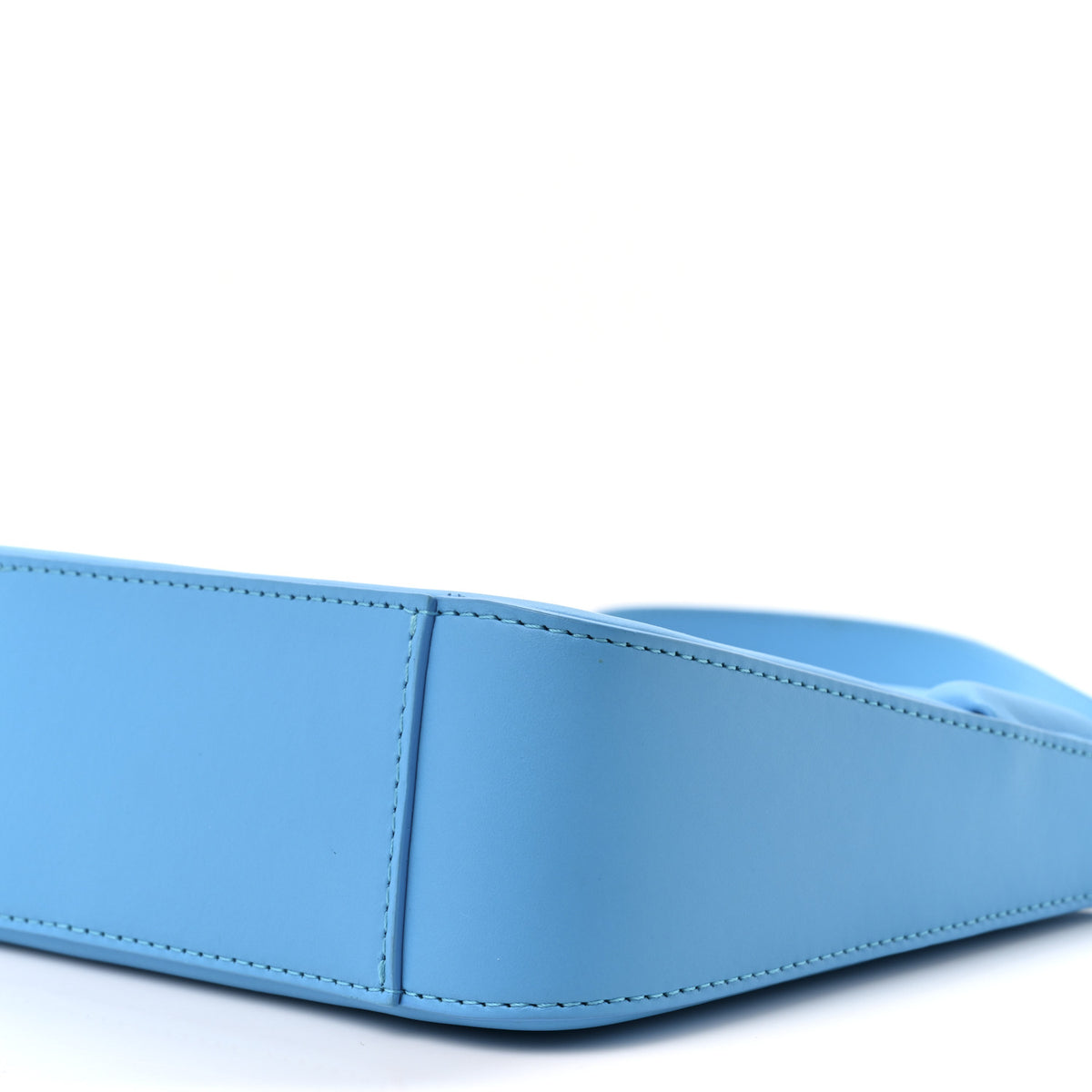 Mansur Gavriel Smooth Calfskin Mini Frame Bag Blue 8 of 9