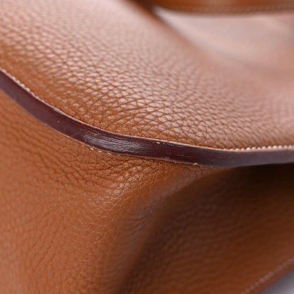 Hermes Taurillon Clemence Halzan 31 Gold 9 of 15