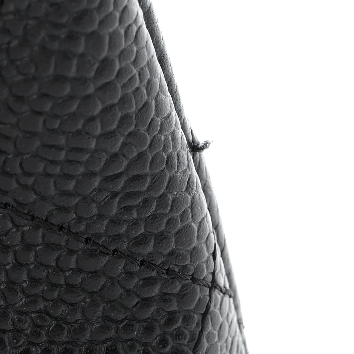 Chanel Caviar Quilted Jumbo Double Flap Black 12 of 12