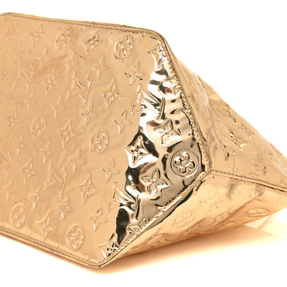 Louis Vuitton Monogram Miroir Bellevue PM Dore Gold 9 of 22