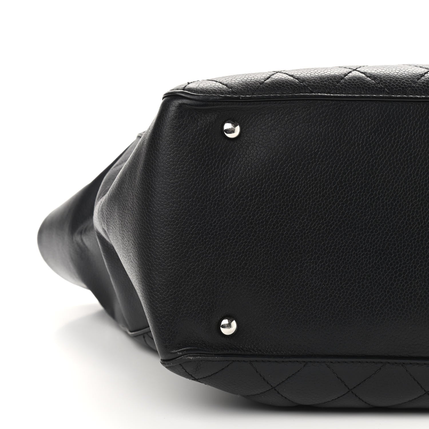Chanel Caviar Quilted Large CC Box Shopping Tote Black 8 of 12