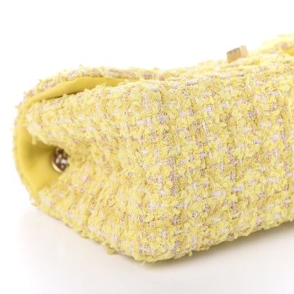 Chanel Tweed Quilted 2.55 Reissue Mini Flap Yellow 7 of 12