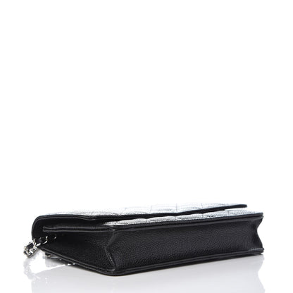 Chanel Caviar Quilted Wallet On Chain WOC Black 4 of 9