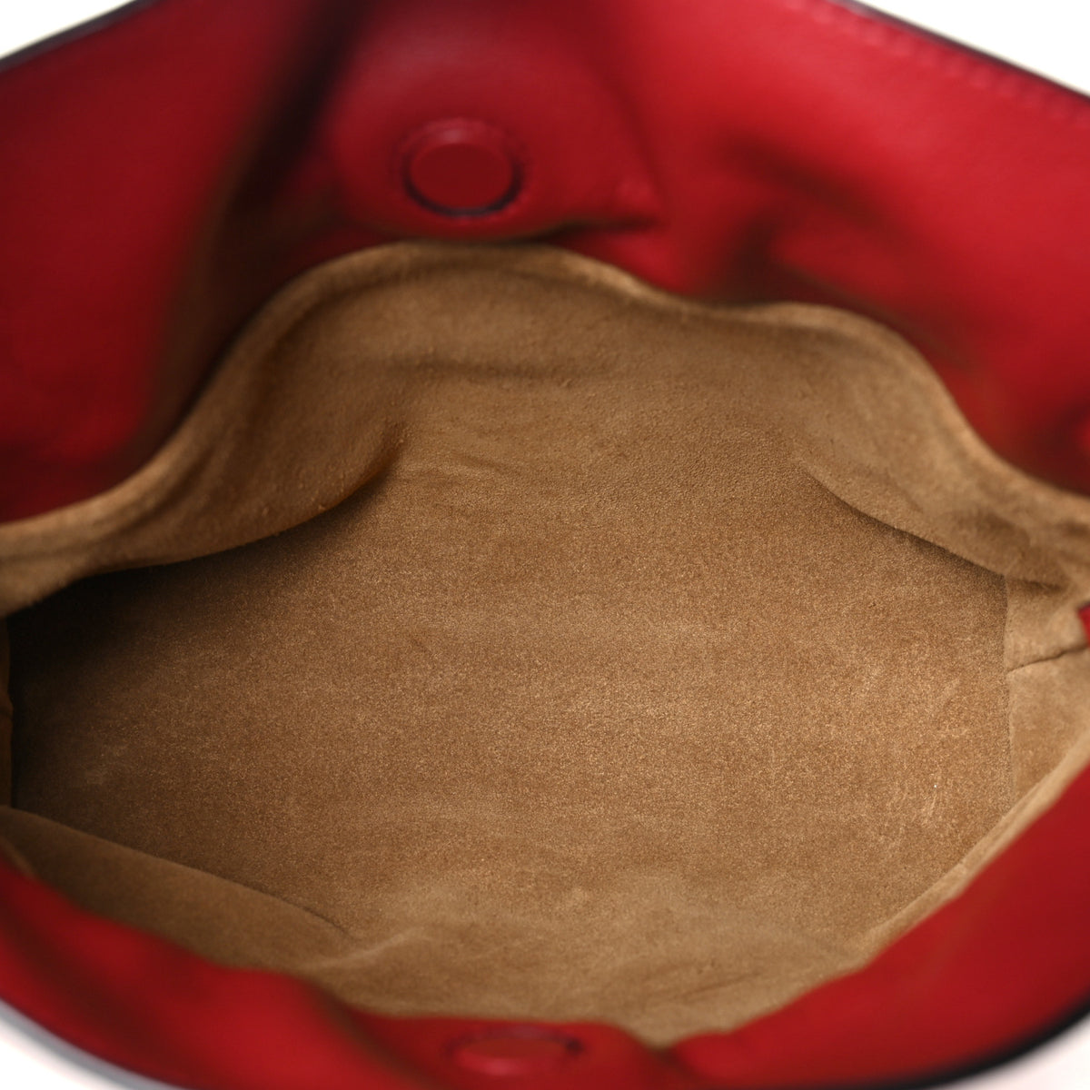 Loewe Calfskin Mini Flamenco Knot Clutch Red 5 of 10