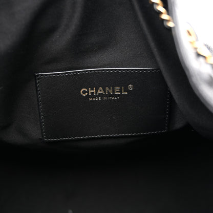 Chanel Caviar Quilted Medium Chanel 25 Handbag Black 7 of 12