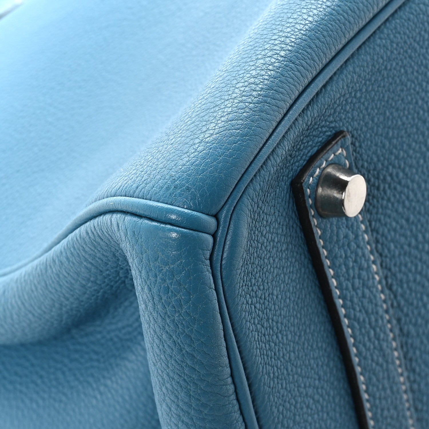 Hermes Togo Birkin 35 Blue Jean 11 of 12