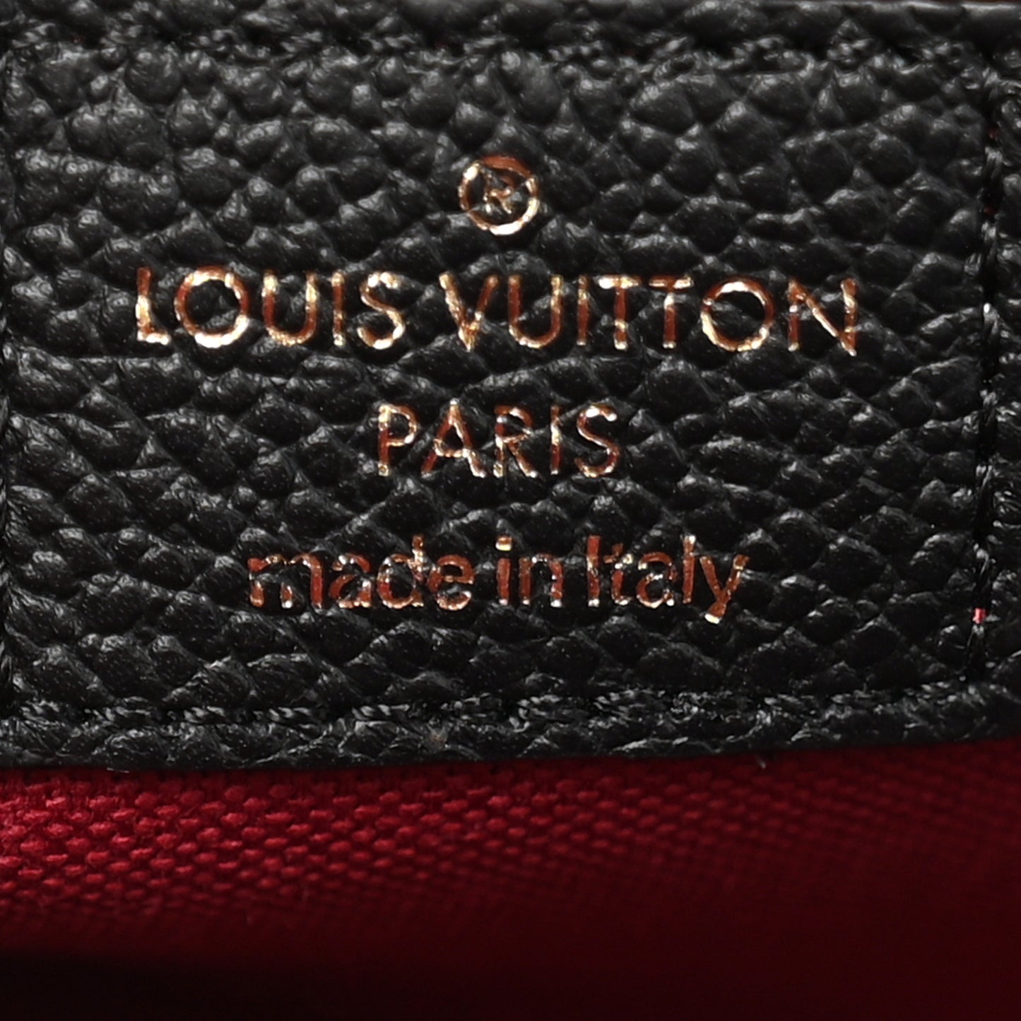 Empreinte Monogram Giant Felicie Pochette Black Beige