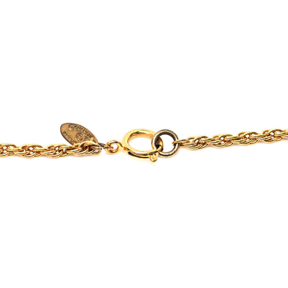 Chanel Metal CC Necklace Gold 3 of 5