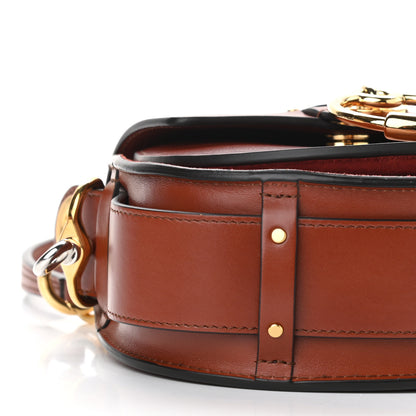 Chloe Calfskin Small Tess Bag Sepia Brown 8 of 10