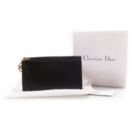 Christian Dior Leather 6 Key Holder Black 2 of 9