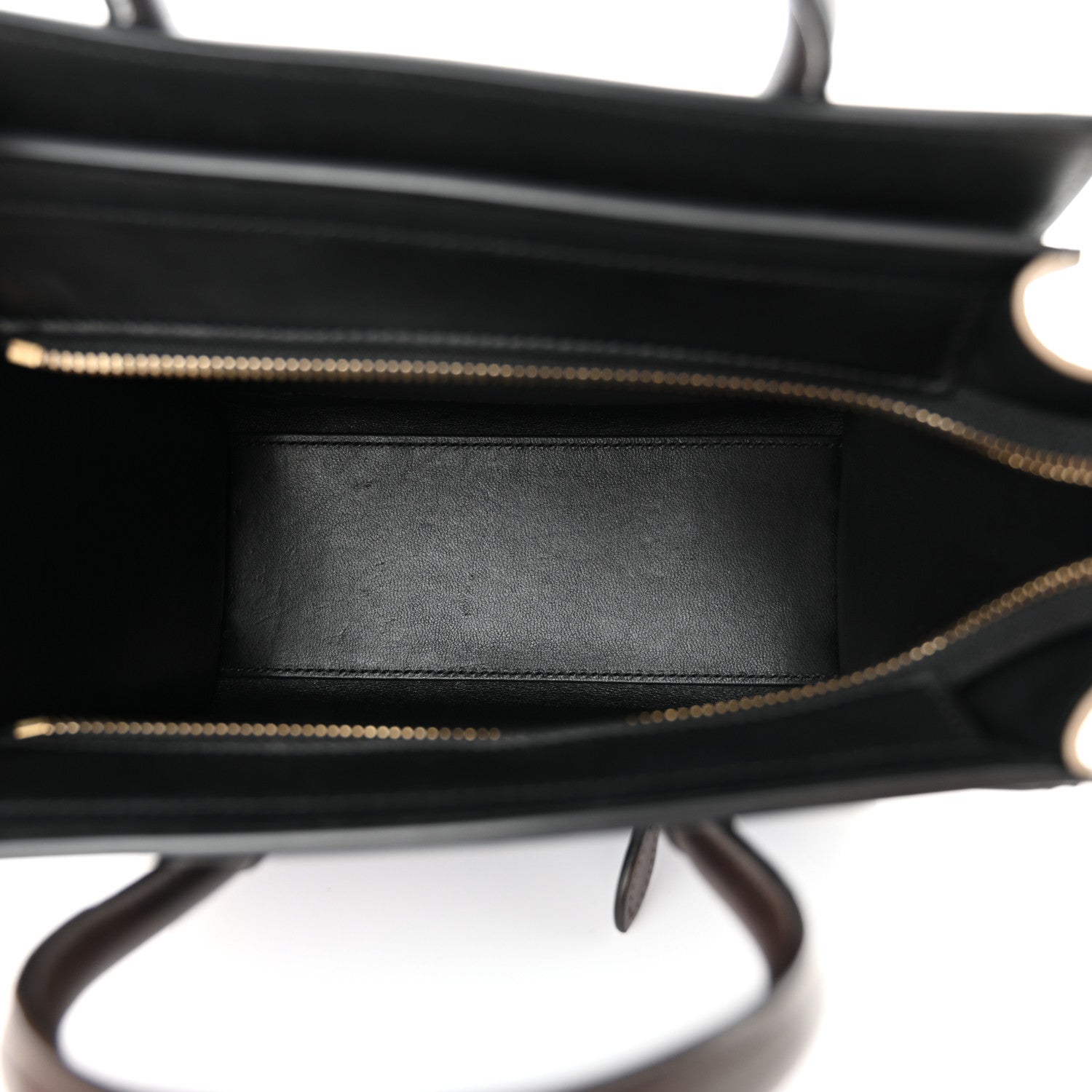 Celine Smooth Calfskin Bullhide Nano Tri-Color Luggage Indigo 5 of 11