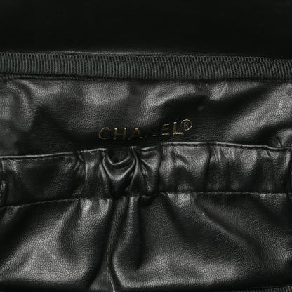 Chanel Caviar CC Vanity Cosmetic Case Black 6 of 10