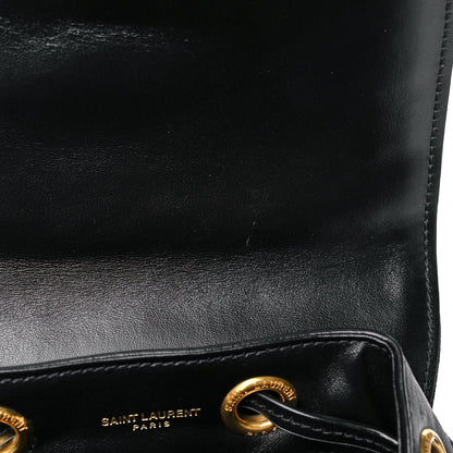 Saint Laurent Velvet Matelasse Vicky Backpack Black 14 of 14